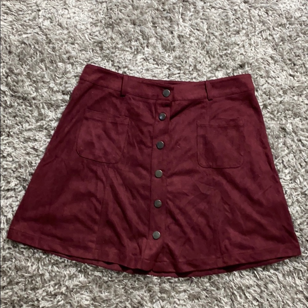 Velvet skirt